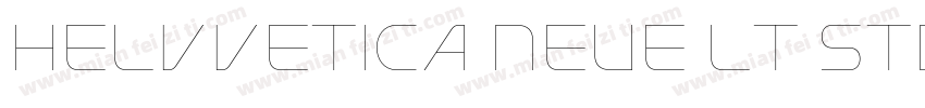 Helvvetica Neue LT Std字体转换